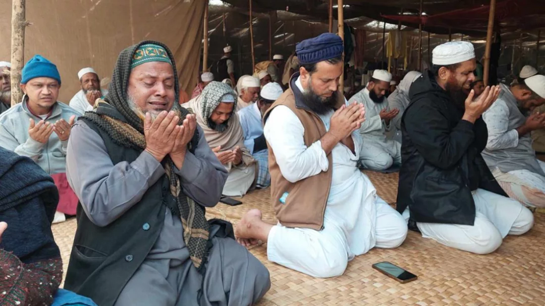 লাখো মানুষের অংশগ্রহণে শান্তি ও কল্যাণ কামনায় শেষ হল বিশ্ব ইজতেমা