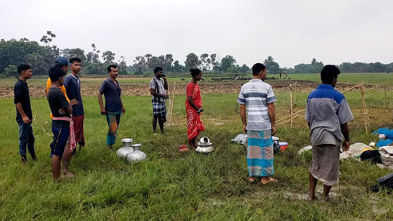 নড়াইলে বজ্রপাতে প্রাণ গেল তিনজনের